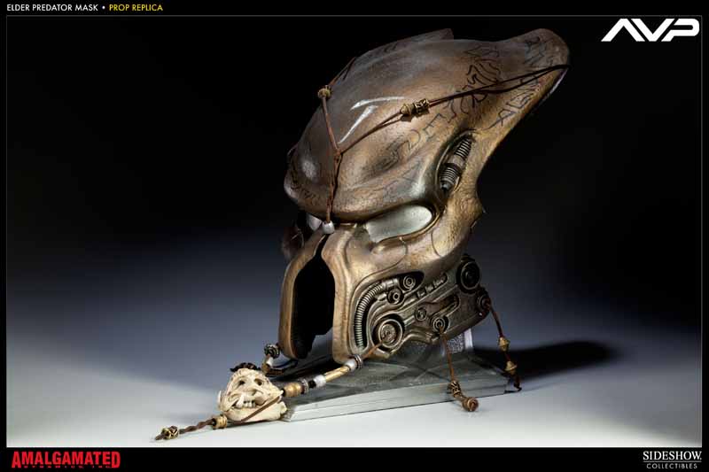 ALIEN VS PREDATOR :ELDER MASK Prop replica 400091_press04