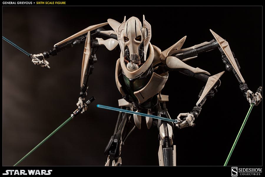 STAR WARS: GENERAL GREVIOUS sixth scale figure 1Grievous13