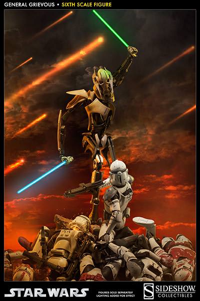 STAR WARS: GENERAL GREVIOUS sixth scale figure 1Grievous5