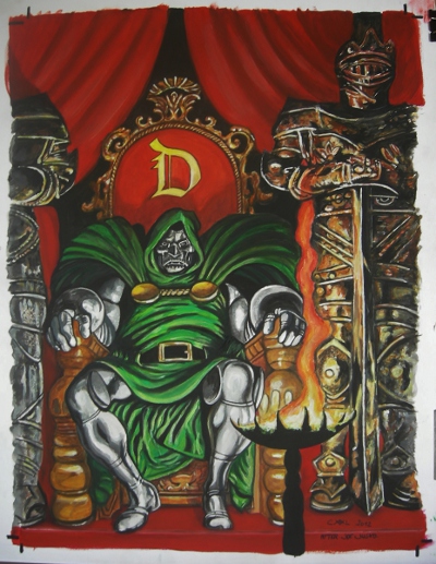 Dr DOOM  after Joe Jusko 4-_pf_400