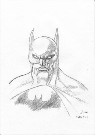 BATMAN  (sketch) Batman