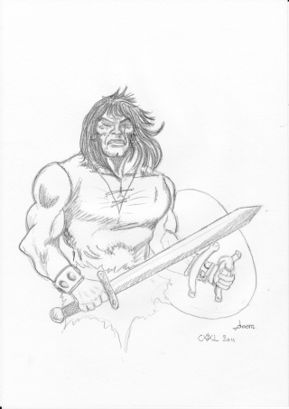 CONAN  (sketch) 5 Conan__5