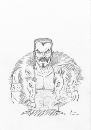 KRAVEN   ( sketch ) Kraven