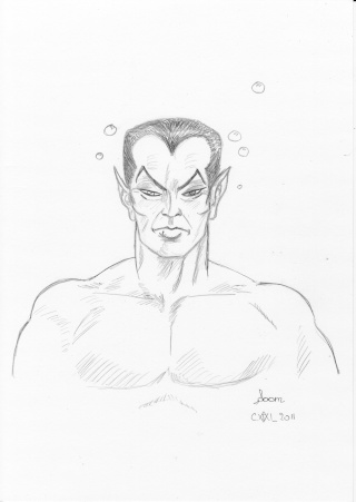 NAMOR  (sketch) Namor