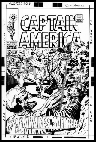 Captain America # 101  (Jack Kirby ) 408_ca11