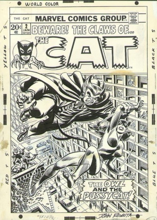 CAT # 2  ( John Romita ) Cat20c10