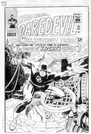 Daredevil  #  13  ( Jack Kirby ) Darede12