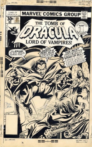 DRACULA : Tomb of Dracula # 59  ( Gene Colan ) Tod5910