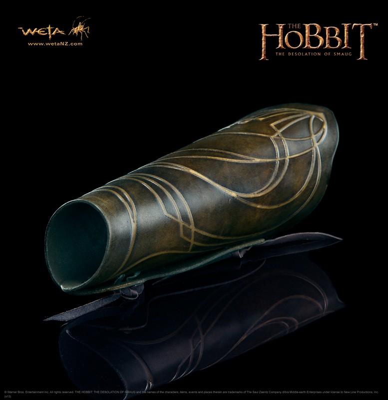 THE HOBBIT - THE DESOLATION OF SMAUG : LEATHER VAMBRACE OF LEGOLAS Leather_vambrace_2__Copier_