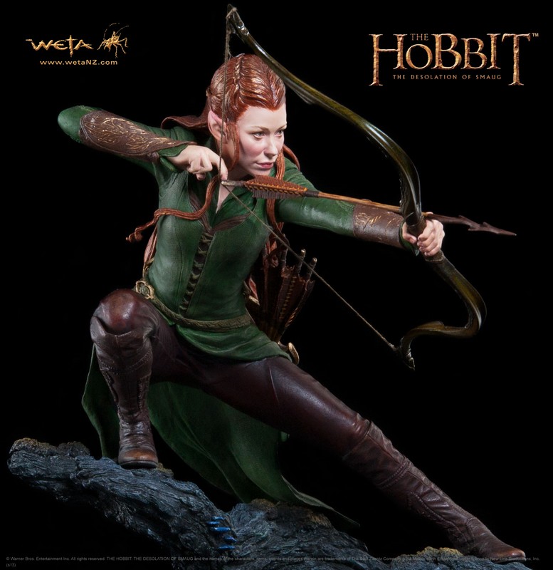 THE HOBBIT : THE DESOLATION OF SMAUG : TAURIEL Tauriel_statue_5__Copier_