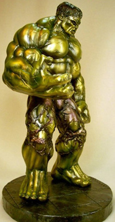 Hulk "Dale Keown" - Statue - Ryan Trificana 0Danno_-_Hulk_Trificana_bronze_forum3