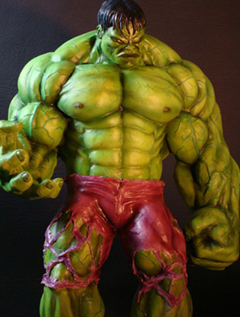 Hulk "Dale Keown" - Statue - Ryan Trificana 0Herebemonsters_-_Hulk_Trificana_forum1