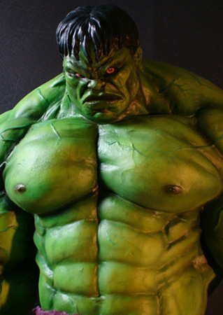 Hulk "Dale Keown" - Statue - Ryan Trificana 0Herebemonsters_-_Hulk_Trificana_forum2