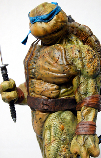 Tortues Ninjas 'Leonardo' "Way of the Swords" - Statue - Veritas 0Saul_-_TN_Leonardo_forum3