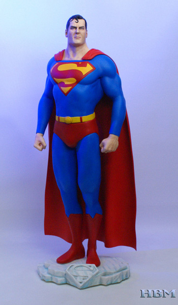 Superman "A.Ross" - Statue - Jim Maddox 0allredmaddoxsupross6