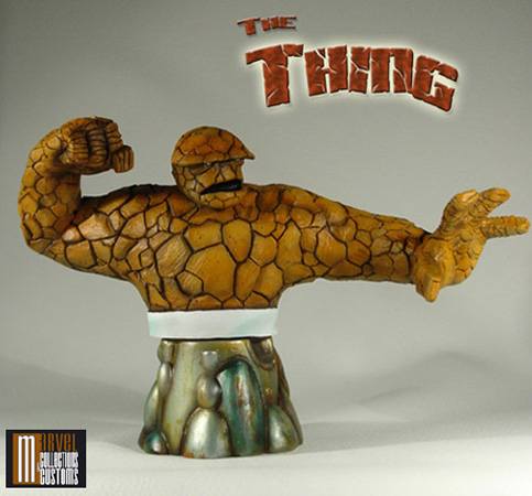 Fantastic Four 'La Chose' (Thing) - Buste - Jim Maddox 0allredthing1