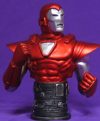 Iron-Man "Silver Centurion" - Buste - Chris Elizardo 0exarelizardoironsc1