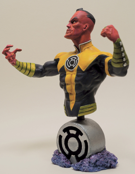 Yellow Lantern 'Sinestro' - Buste - Keith Kopinski 0sinestro1