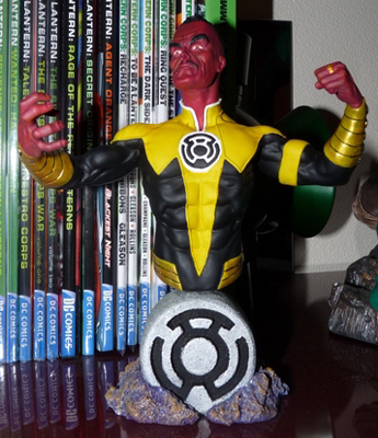 Yellow Lantern 'Sinestro' - Buste - Keith Kopinski 0sinestroinf1