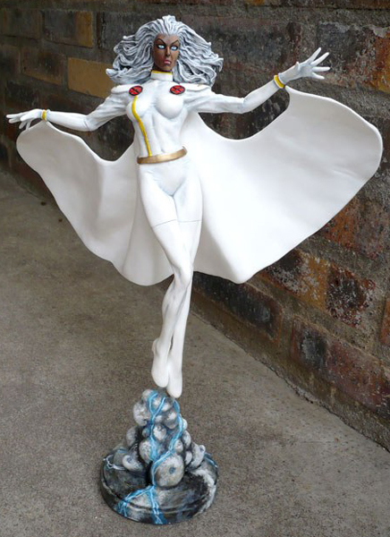 Tornade "Jim Lee" (Storm) - Statue - Byron Jaeron 0stormwhitejustfree