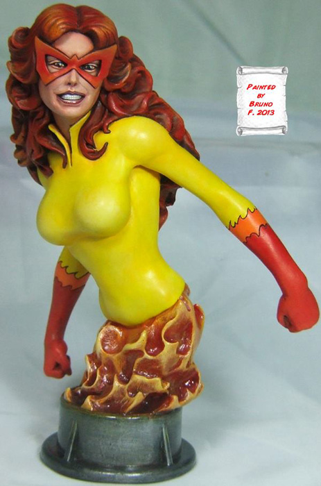 Firestar - Buste - Jim Maddox Bruno_F_Firestra