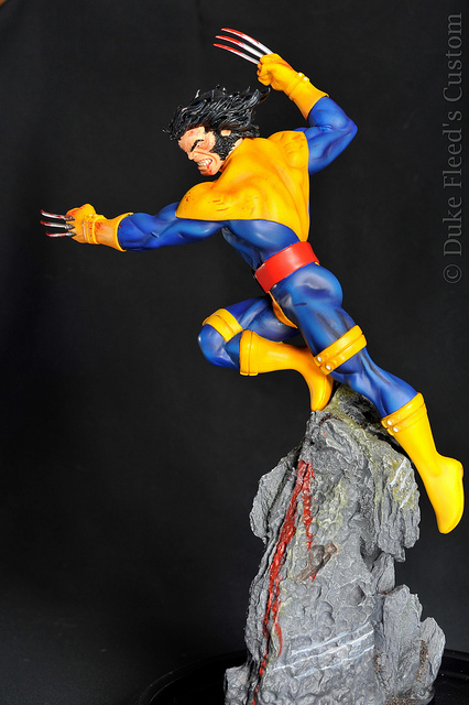 WOLVERINE "Uncanny X-Men" - Statue - Duke Fleed Duke_Bowen_Wolvie2