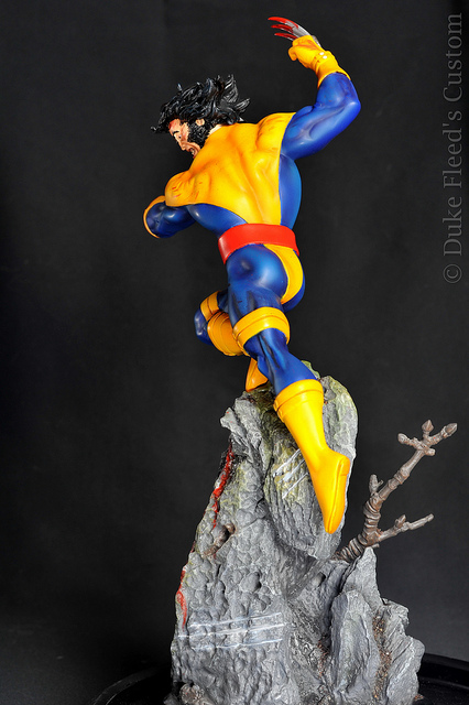 WOLVERINE "Uncanny X-Men" - Statue - Duke Fleed Duke_Bowen_Wolvie3