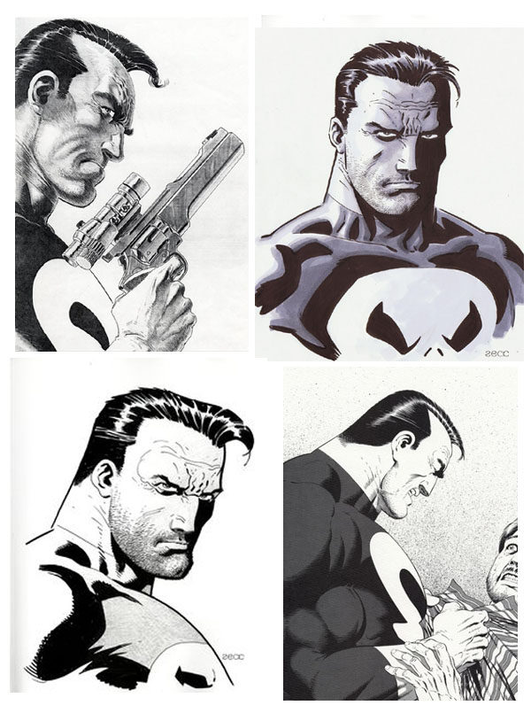 Punisher serie - Buste #02 : Marco Checchetto Mike_Zeck_2