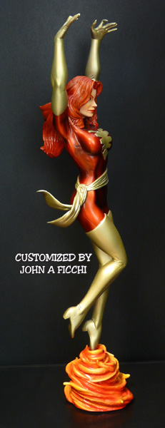 PHENIX NOIR (Dark Phoenix) - Statue - John A.Ficchi Customdarkphoenix2