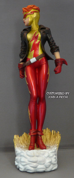 KID FLASH "Kingdom Come" - Statue - John A.Ficchi CustomkidflashIW2