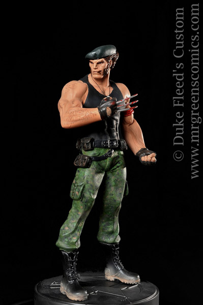 WOLVERINE "Army" - Statue - Duke Fleed Customwolviearmy4