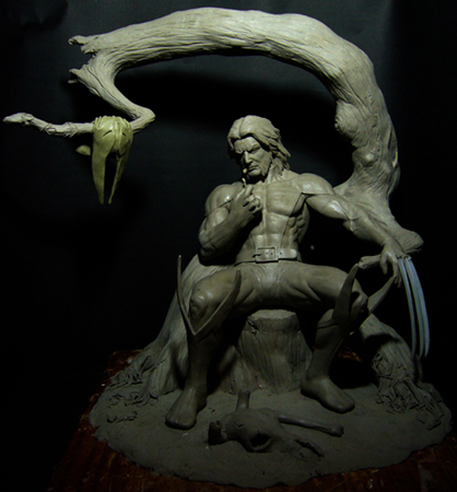 Wolverine "Dell'Otto" - Statue - Edinho Maga 0Edinho_Maga_Wolverine