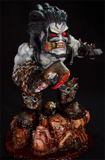 Lobo "little bloody bo" - Statue - Martin Canale 0acanalelobodanno1