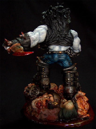 Lobo "little bloody bo" - Statue - Martin Canale 0acanalelobodanno3