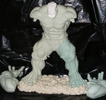 Hulk "Dale Keown" - Statue - Troy McDevitt 0adeviithulkspawny