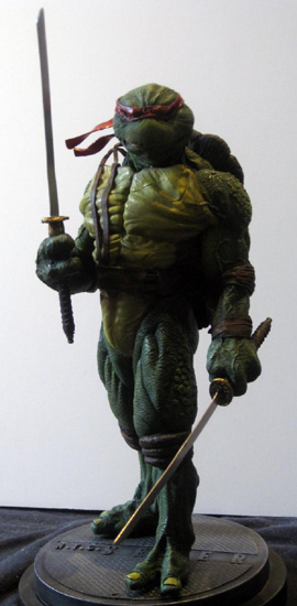 Tortues Ninjas 'Leonardo' "Way of the Swords" - Statue - Veritas 0aninjaturtleswordjoefonti1