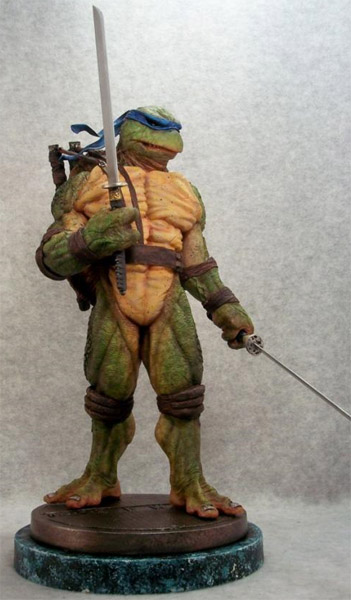 Tortues Ninjas 'Leonardo' "Way of the Swords" - Statue - Veritas 0atortueleoveritasjoedunaway1