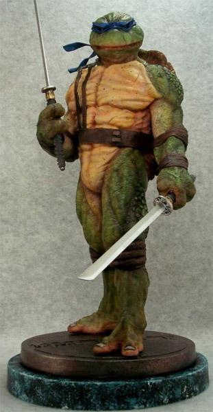 Tortues Ninjas 'Leonardo' "Way of the Swords" - Statue - Veritas 0atortueleoveritasjoedunaway4