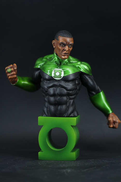 Green Lantern 'John Stewart' - Buste - Troy McDevitt Aspho_green_lantern1