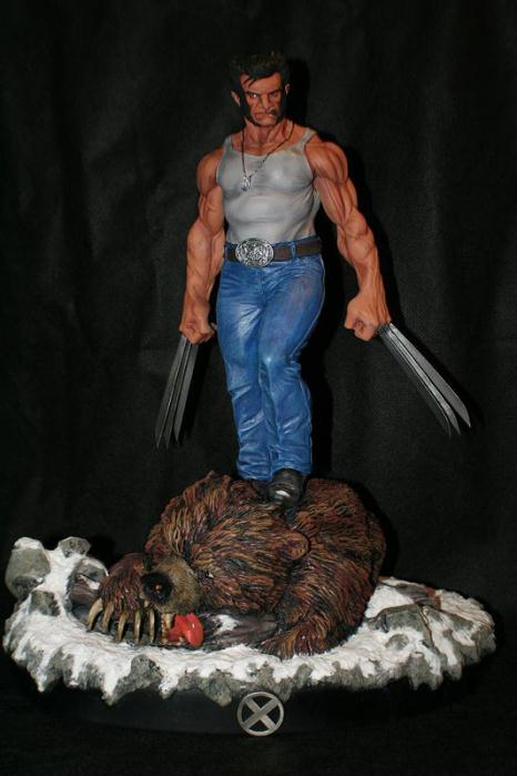 Wolverine "Logan vs Wild" - Statue - Troy McDevitt Conanwolvie