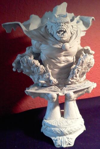 Etrigan - Buste - Troy McDevitt Etrigan1