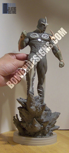 Statue NOVA "R.Rider / Annihilation" Nova_Annihilation_WIP12_copie