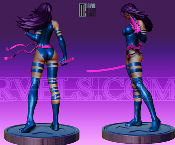 Statue PSYLOCKE Psylocke_WIP5_copie