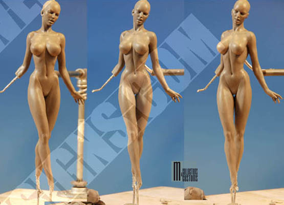 Statue REINE BLANCHE Reine_Blanche_WIP7_copie