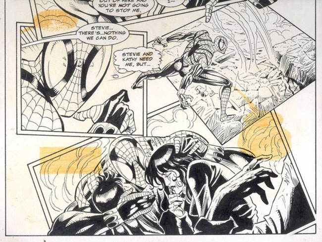 SPIDER-MAN / PUNISHER : Family Plot #2 p.34 par Joe Bennett & Mike Witherby Spider-man_Punisher_3