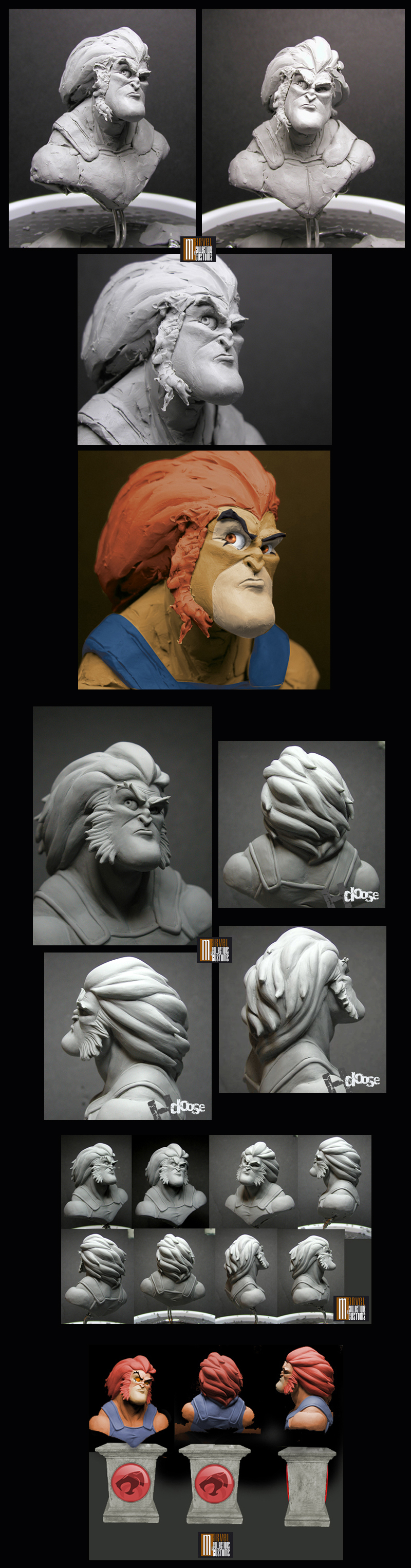 Les travaux de Henning Doose (Cold Cast) Coldcast_-_Lion-O_forum