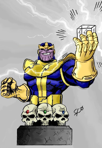 Les dessins de Vision Thanos