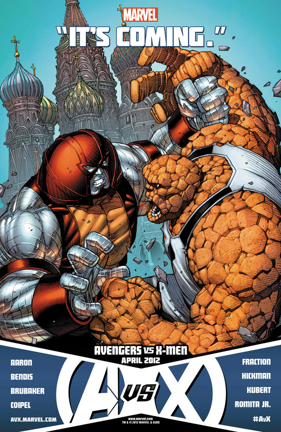 AVENGERS VS X-MEN : Faites votre choix - Page 5 The_THING_Vs_COLOSSUS