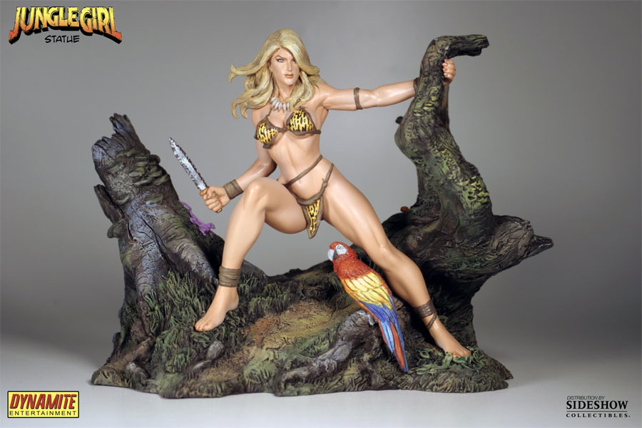 DYNAMITE ENTERTAINMENT : JUNGLE GIRL Statue Jungle-Girl-Statue-Dynamite-Entertainment-01