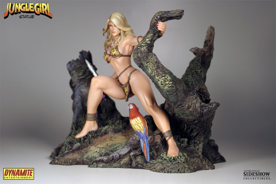 DYNAMITE ENTERTAINMENT : JUNGLE GIRL Statue Jungle-Girl-Statue-Dynamite-Entertainment-02